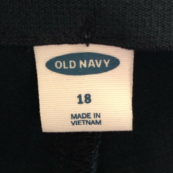 Old Navy Women Pants Size 18 Pull On Elastic Waistband Split Hem - Picture 2 of 16